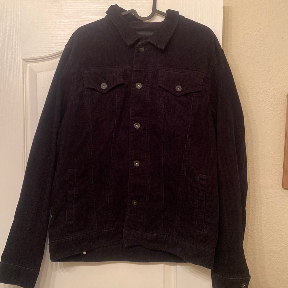 💥 RSQ 💥 Black Corduroy Button-up Jacket